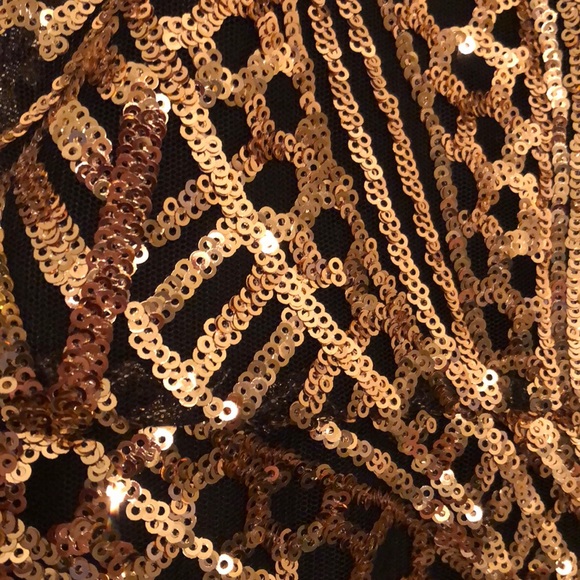 Gold Party dress! - Picture 2 of 4